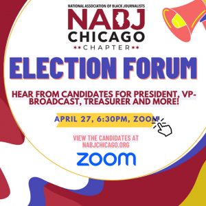This is a flyer for election forum